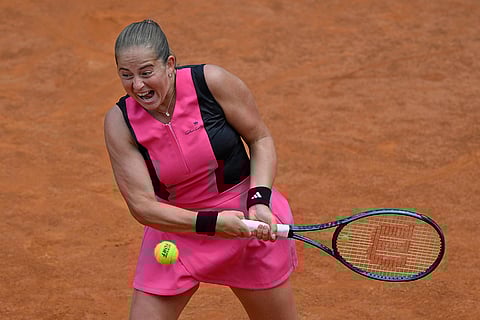 Latvia's Jelena Ostapenko